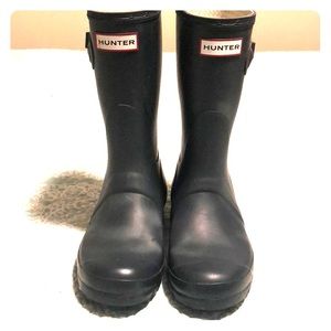 Hunter Navy/Mariner Blue Rainboots